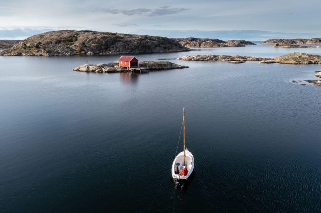 Skärgårdsidyllen à Grebbestad. Photo de Robert Dahlb / westsweden.com